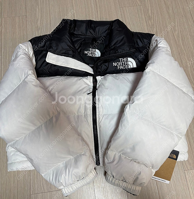 눕시 크롭 700필 가데니아화이트 m사이즈 새상품 판매합니다--3